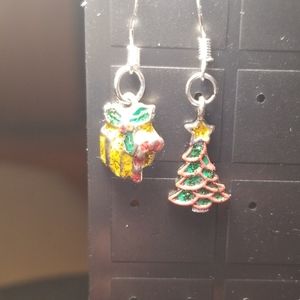 Christmas earrings